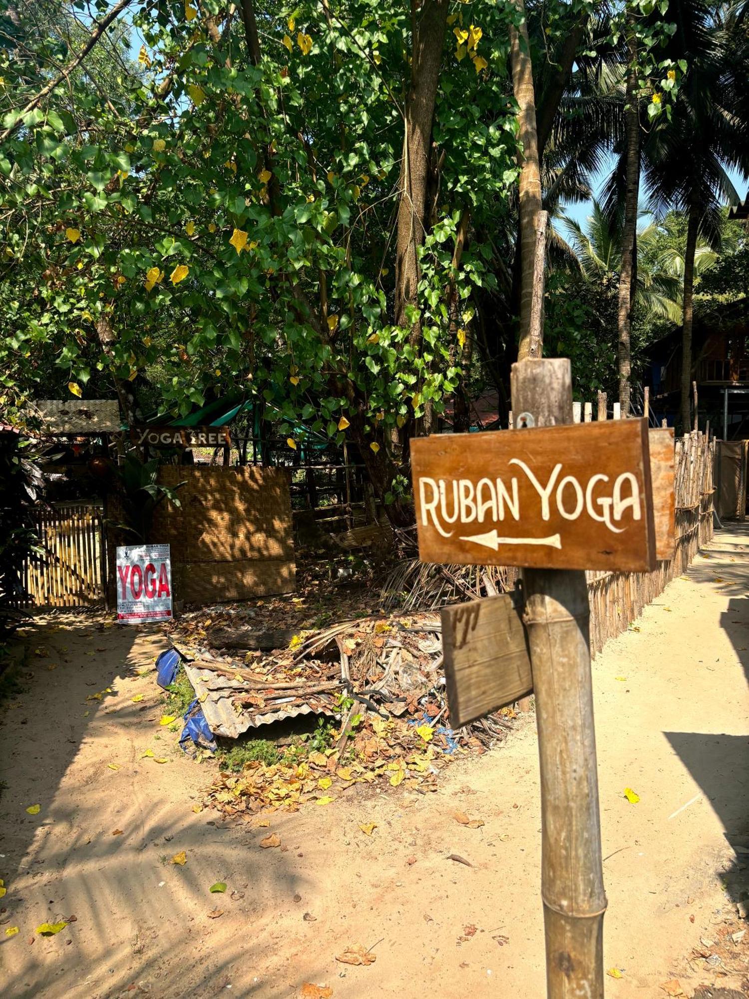 Hotel Ruban Yoga à Palolem Extérieur photo